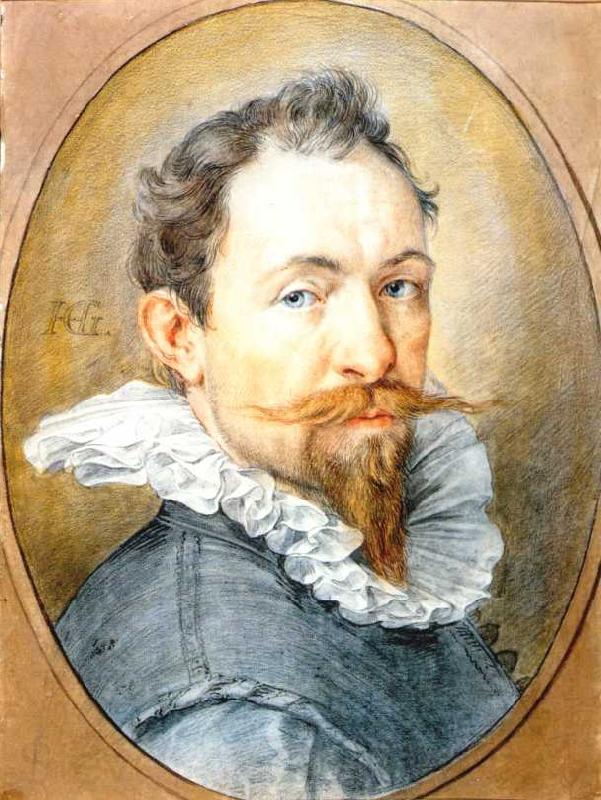GOLTZIUS, Hendrick Self-Portrait dg Norge oil painting art
